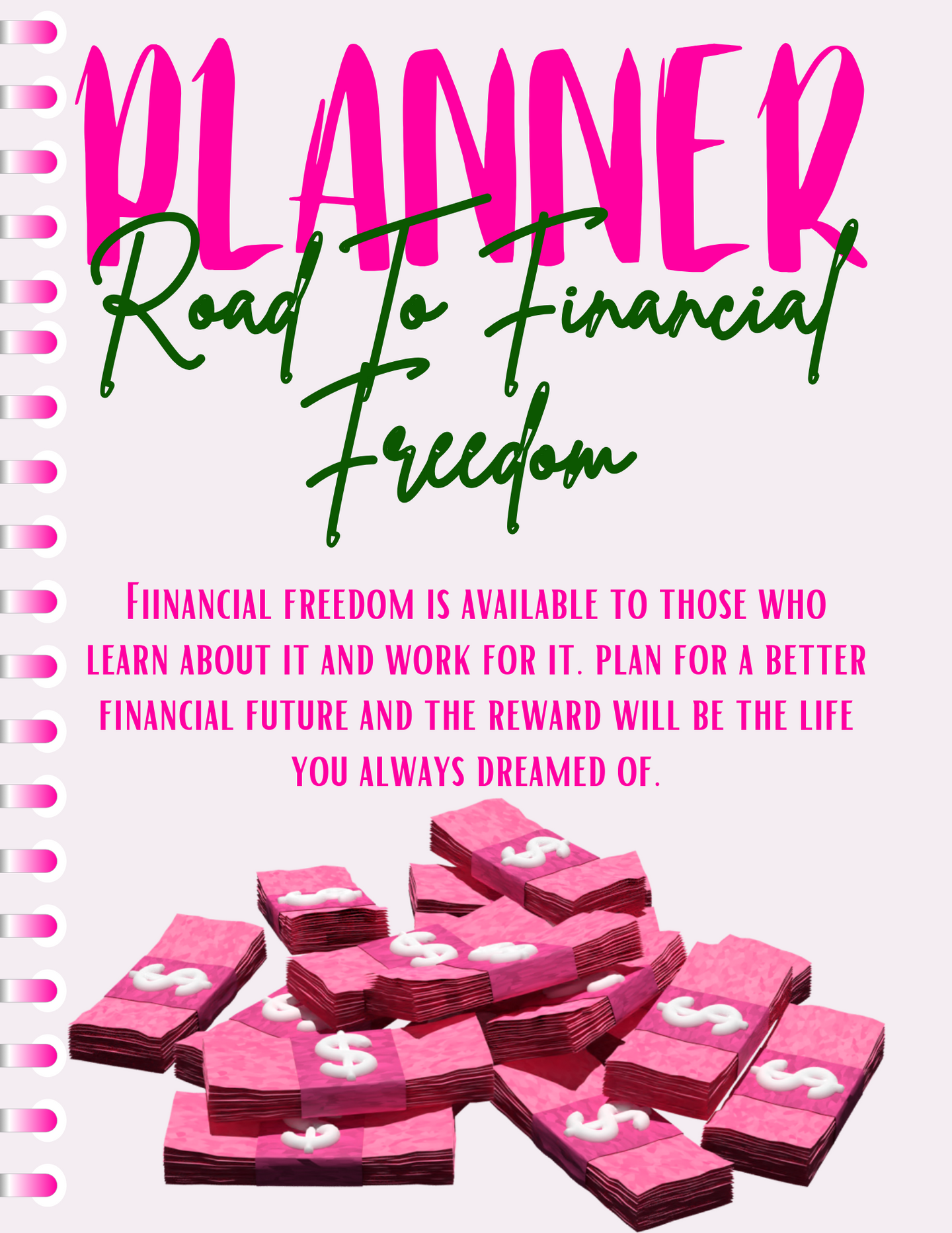 Road To Financial Stability Digital Planner